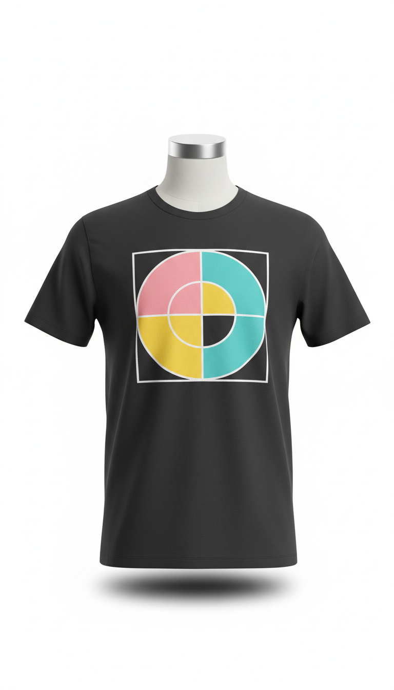 Testimony pink graphic tee